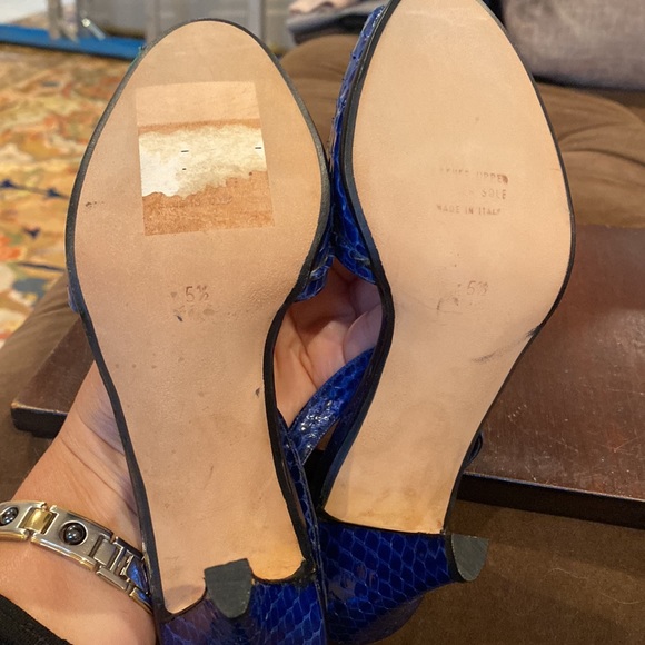 Stunning pair of shoes. Leather made in Italy - Picture 8 of 12